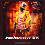 Damiatruco FF APK logo, game character